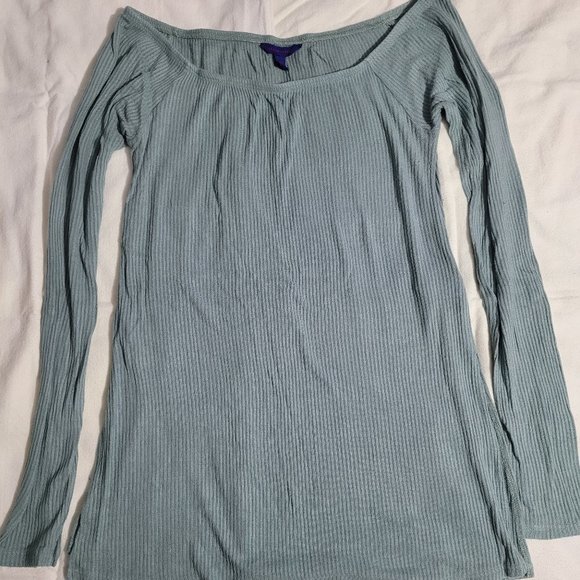 Aeropostale Tops - Aeropostale grey long sleeve shirt in a size medium